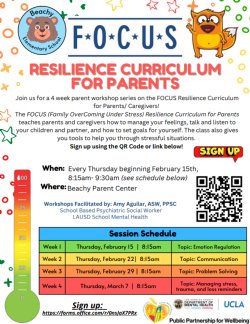 Focus Parent Workshop